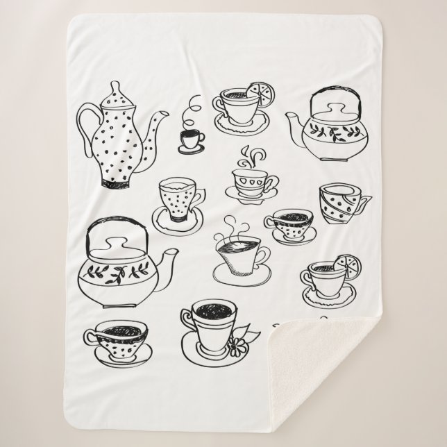 Tea Sherpadecke (Vorderseite)