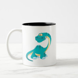 Tea Tasse mit Green Dino