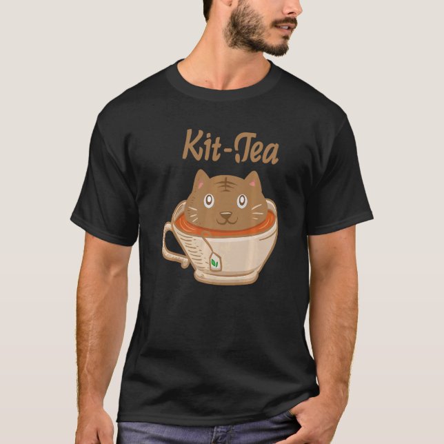 Tea Tea Drinker Tee Tee Tee Lover Katze Lover Craz (Vorderseite)