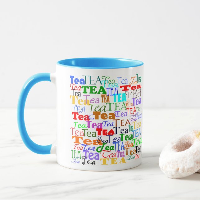 Tea Tea Tea! Tasse (Mit Donut)