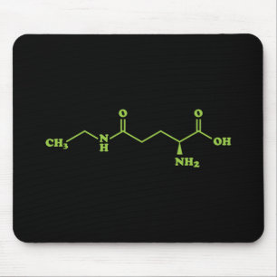 Tea Theanine Molecular Chemical Formel Mousepad