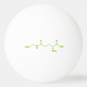 Tea Theanine Molecular Chemical Formel Tischtennisball