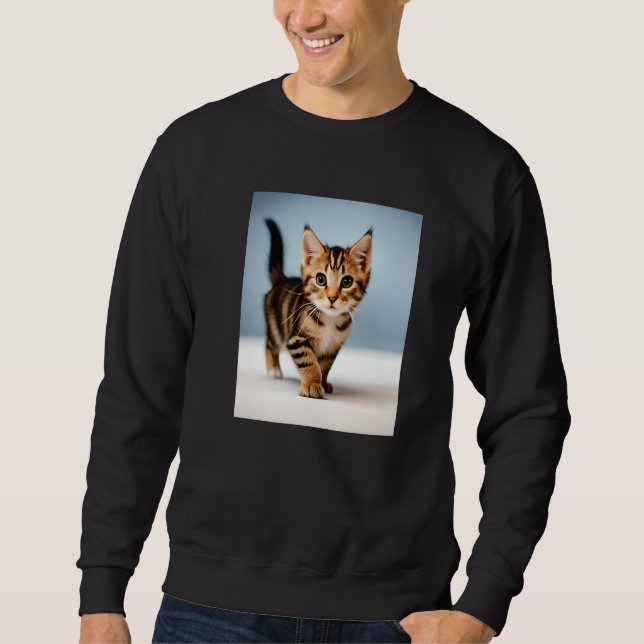 tea tiger kitten sweatshirt (Vorderseite)