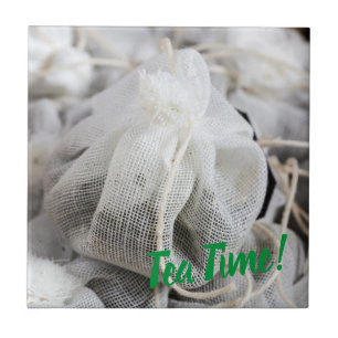 Tea Time Bag für Teeliebhaber Fliese