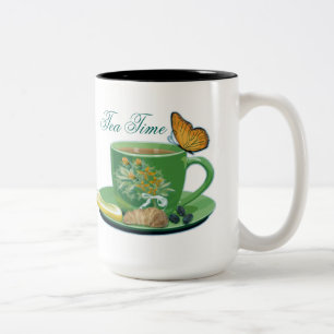 Tea Time Cup & Saucer Tasse
