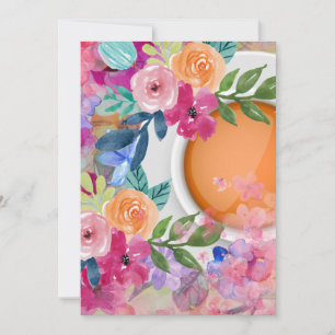 Tea Time Feiertagskarte