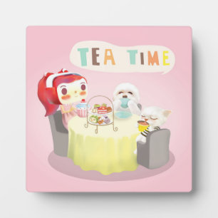 Tea Time Fotoplatte