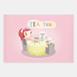 Tea Time Geschenkpapier Set
