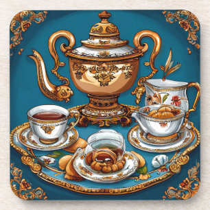 Tea Time Getränkeuntersetzer