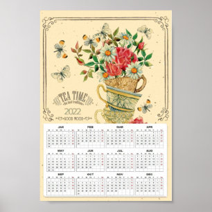 Tea Time Kalender 2022 Poster