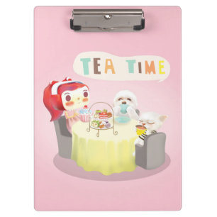 Tea Time Klemmbrett