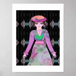 Tea time LeeMarie's kreatives Design Poster