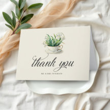 Tea Time Lily of Valley Elegante Chic Brautparty