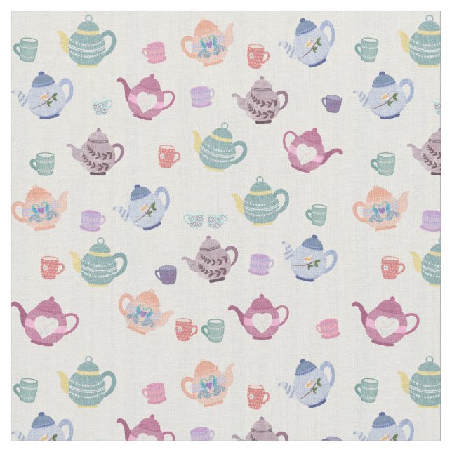 Tea Time Mellow Stripe Stoff (Nahaufnahme)