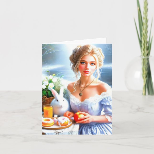 Tea Time mit Alice, Karte für alle (Vorderseite)