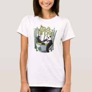 Tea Time Panda T - Shirt