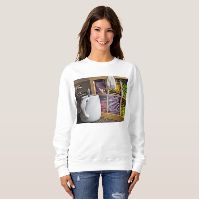 Tea Time Picture T - Shirt (Vorne ganz)