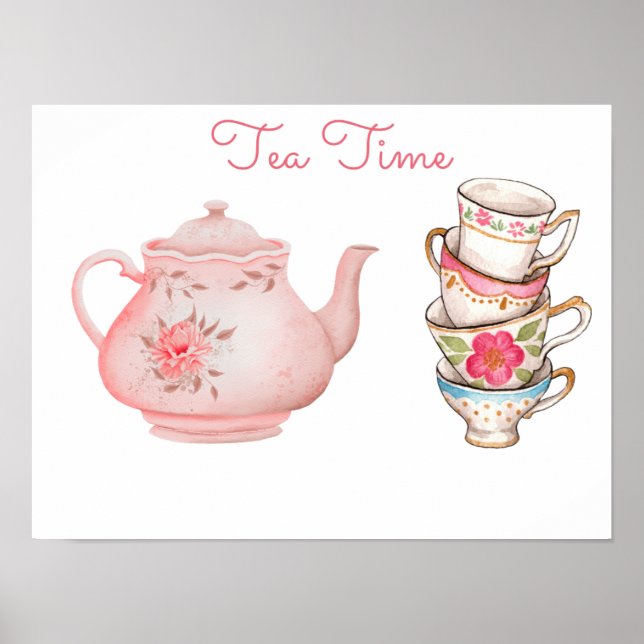 Tea Time Poster (Vorne)