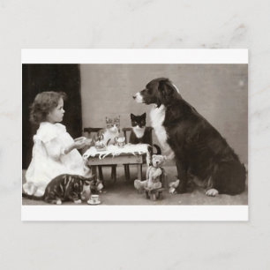Tea Time Postkarte