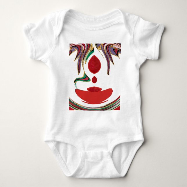 Tea Time Red Tea.png Baby Strampler (Vorderseite)