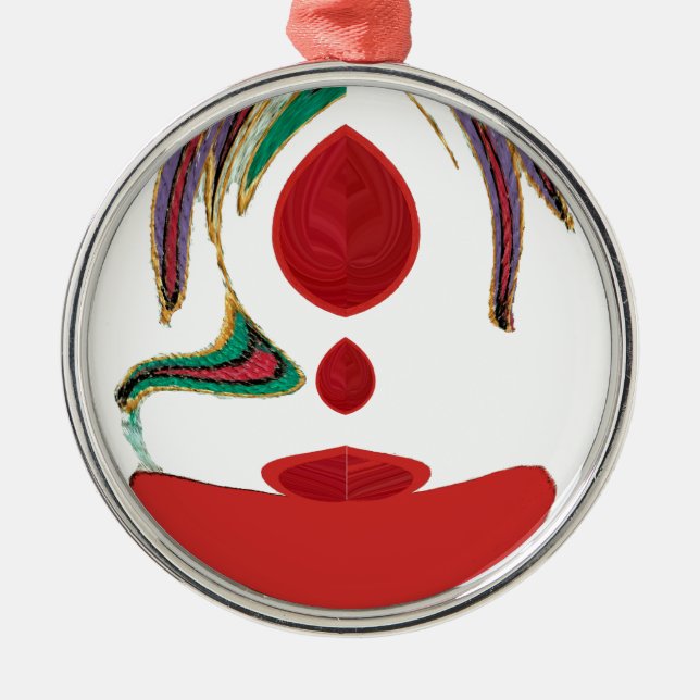 Tea Time Red Tea.png Ornament Aus Metall (Vorne)