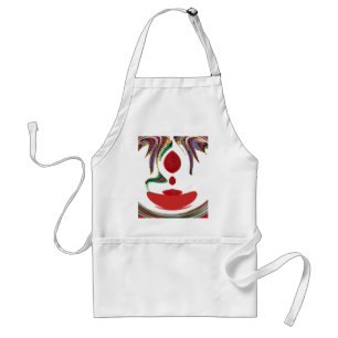 Tea Time Roter Tee.png Schürze