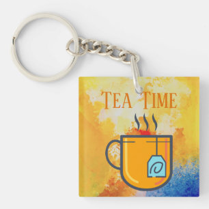 Tea Time Schlüsselanhänger