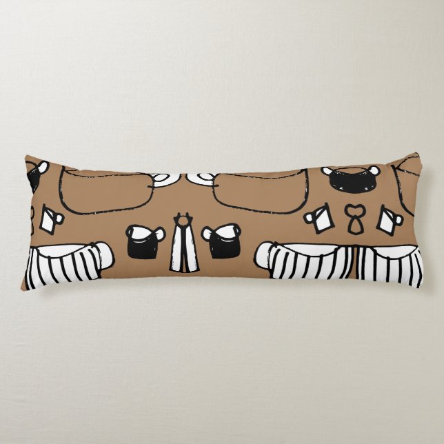 Tea Time Seitenschläferkissen (Vorderseite)