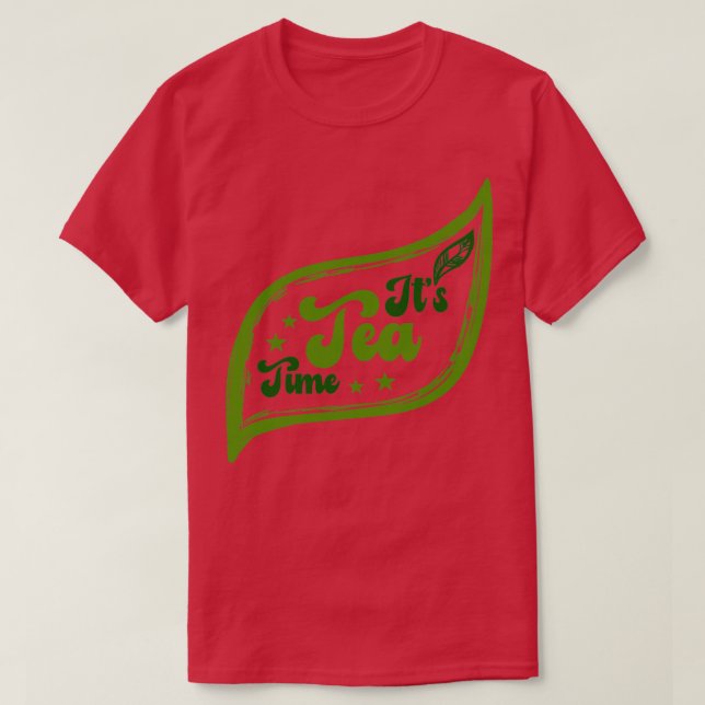 Tea Time Tea Time Tea Time Gerahmt 1 T-Shirt (Design vorne)