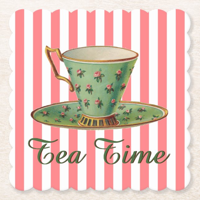 Tea Time Untersetzer (Vorderseite)