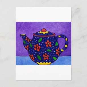 Tea Time von Piliero Postkarte