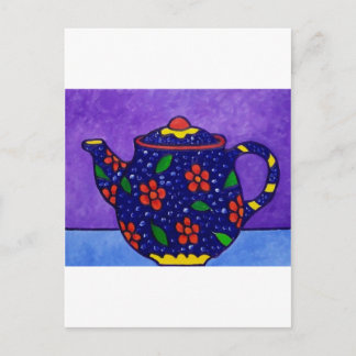 Tea Time von Piliero Postkarte