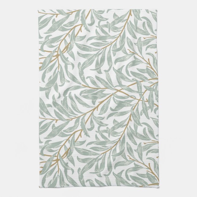 TEA TOWEL : WILLIAM MORRIS : WILLOW GESCHIRRTUCH (Vertikal)