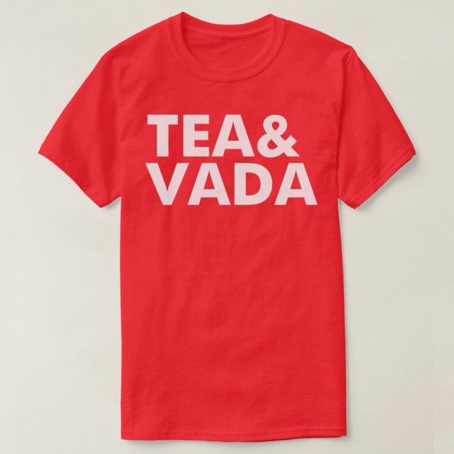 Tea und Vada T-Shirt (Design vorne)