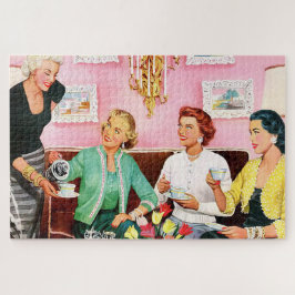 TEA VINTAGE KUNST DER 50ER JAHRE PUZZLE