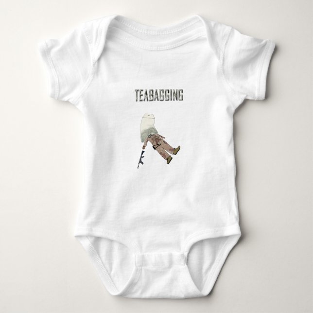 TeaBagging Baby T-shirt (Vorderseite)