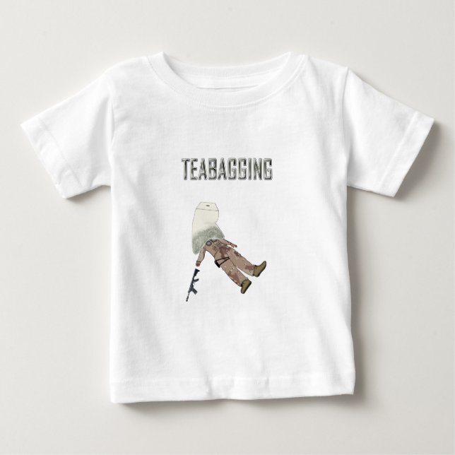 TeaBagging Baby T-shirt (Vorderseite)