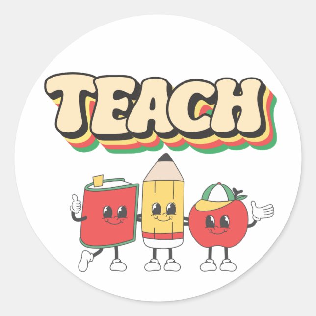 TEACH Aufkleber (Vorderseite)