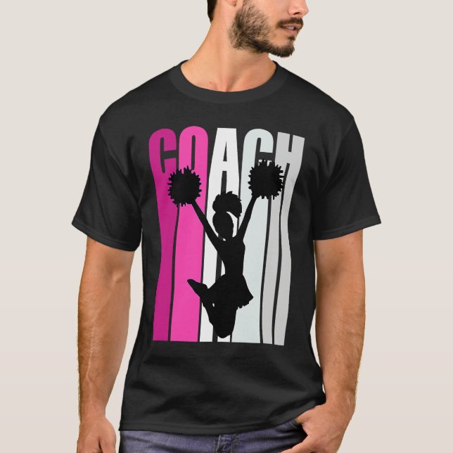 Teach Female Cheerleading Teacher Master Coach Che T-Shirt (Vorderseite)
