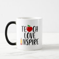 Teach-Liebe Inspiriere Lehrergeschenk
