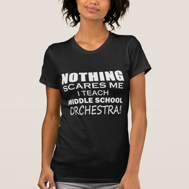 Teach Middle School Orchestra T-Shirt (Vorderseite)