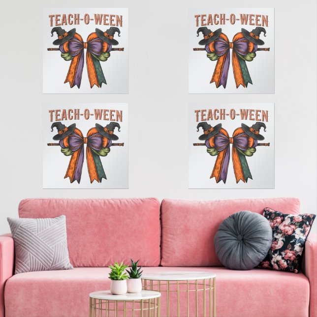 Teach-O-Ween Posters & Prints Bilderwand Sets (Wohnzimmer)