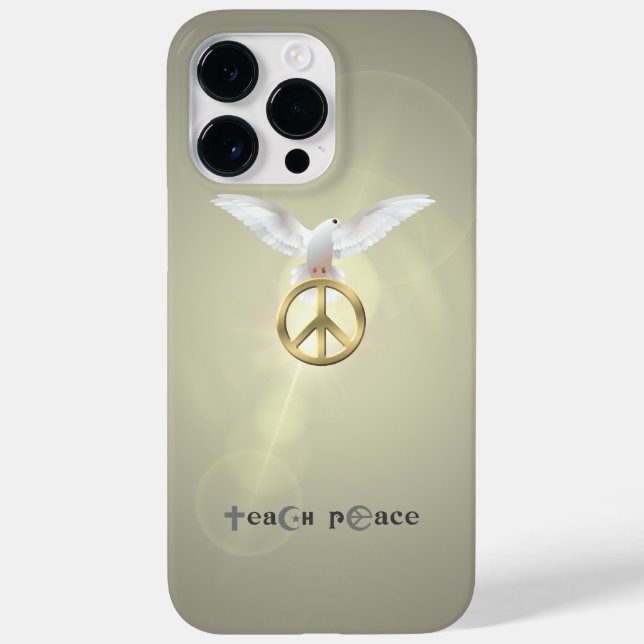 Teach Peace | Case-Mate iPhone Hülle (Rückseite)