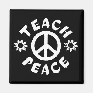 Teach Peace Magnet