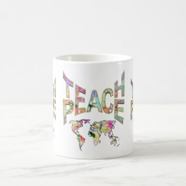 Teach Peace Tasse