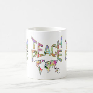 Teach Peace Tasse