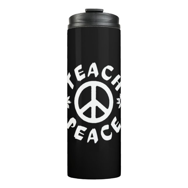 Teach Peace Thermosbecher (Vorderseite)