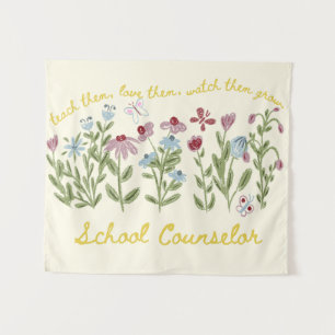 Teach Them Love Them Watch Them Grow Wandteppich