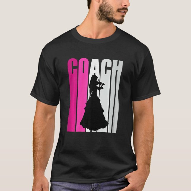 Teach Violin Instructor Coach Violinist Music Teac T-Shirt (Vorderseite)