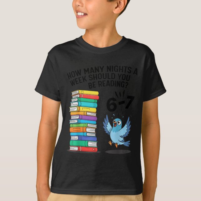 Teacher 67 How Many Nights A Week Should You Be Re T-Shirt (Vorderseite)